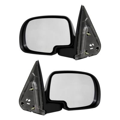 Rareelectrical - New Pair Of Door Mirrors Fits Chevrolet Tahoe 00-06 Gm1320208 Gm1321208 25876714 - Image 2
