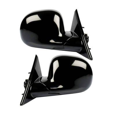 Rareelectrical - New Pair Of Door Mirrors Fits Chevrolet S10 Zr2 Ss Ls 1998 Gm1320171 Gm1321171 - Image 1