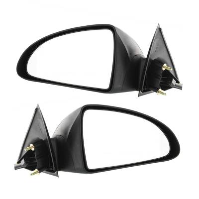 Rareelectrical - New Door Mirrors Pair Fits Pontiac G6 Sedan 2005-10 Gm1320291 Gm1321291 15278128 - Image 2