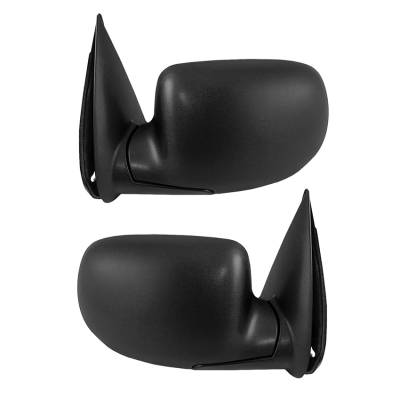 Rareelectrical - New Door Mirrors Pair Fits Chevrolet Avalanche 1500 2002-2006 25876715 Gm1320230 - Image 1