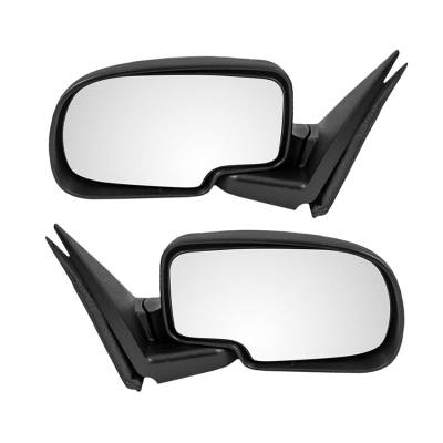 Rareelectrical - New Door Mirrors Pair Fits Chevrolet Avalanche 1500 2002-2006 25876715 Gm1320230 - Image 2