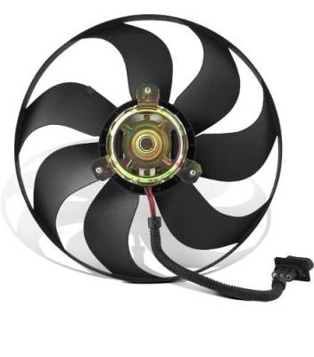 Rareelectrical - New OEM Valeo Left A/C Condenser Fan Motor Compatible With Dodge Sprinter 3500 2007-09 696083 - Image 1