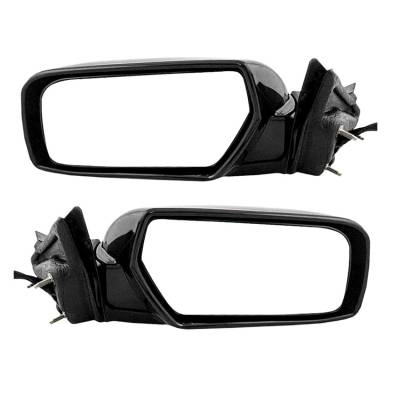 Rareelectrical - New Door Mirrors Pair Fits Cadillac Cts Luxury 2003 Gm1320357 25765008 25765009 - Image 2