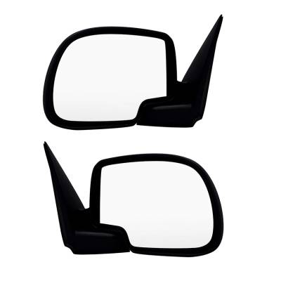 Rareelectrical - New Pair Of Door Mirrors Fits Chevrolet Silverado 2500 2500 2004-2007 15226945 - Image 2