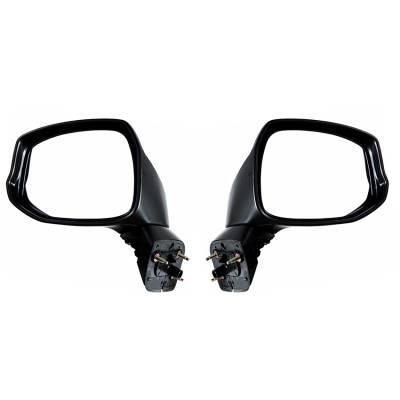 Rareelectrical - New Pair Of Door Mirrors Fits Honda Civic Lx Si 2012-2013 Ho1321267 Ho1320267 - Image 2