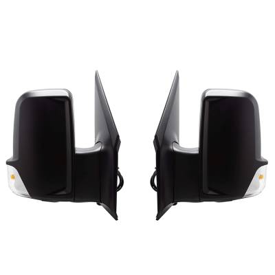 Rareelectrical - New Pair Of Door Mirrors Fits Dodge Sprinter 2500 2006-2009 68010093A 68009995Aa - Image 1