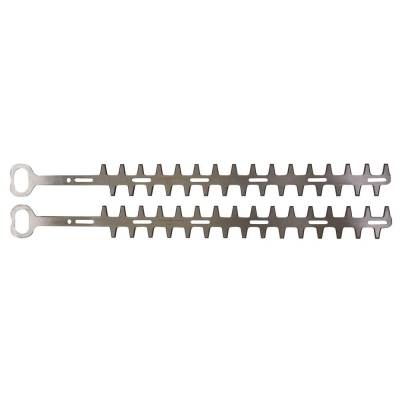 Rareelectrical - New 20In Double-Sided Hedge Trimmer Blade Set Compatible With Echo Hc-150 Hc-151 Hc-152 By Part - Image 2