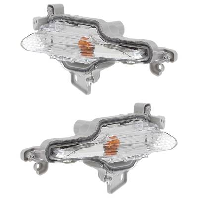 Rareelectrical - New Pair Of Daytime Running Lights Compatible With Mazda 3 Sport 3 2.0L 2.5L 2017 2018 By Part - Image 3