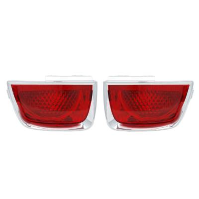 Rareelectrical - New Pair Of Outer Tail Lights Compatible With Chevrolet Camaro 2012 2013 Gm2805108 Gm2804108 - Image 2