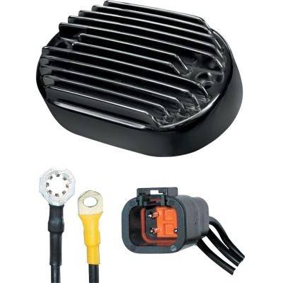 Rareelectrical - New Voltage Regulator Compatible With Harley Davidson 2001-2006 Twin Cam 88 Softail 74610-01 - Image 3
