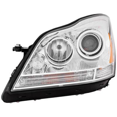 Rareelectrical - New Left Headlights Compatible With Mercedes-Benz Gl320 Gl450 Gl550 3.0L 4.7L 5.5L 2008 2009 By Part - Image 1