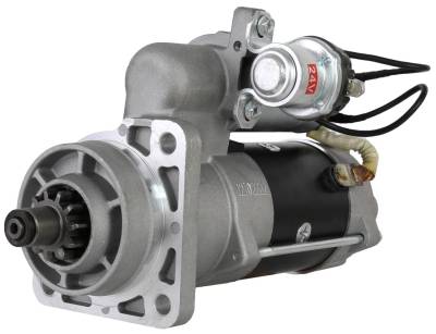 Rareelectrical - New 24V 11T Starter Motor Compatible With Mercedes Industrial Truck A061512101 061512101 8200297 - Image 1