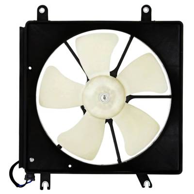 Rareelectrical - New Cooling Fan Compatible With Honda Accord 1996-1997 By Part Numbers 19015-P0a-003 19015P0a003 - Image 2