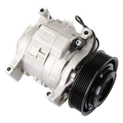 Rareelectrical - New A/C Compressor Compatible With Honda Accord 2008 2009 2010 2011 2012 By Part Numbers 20068 - Image 1