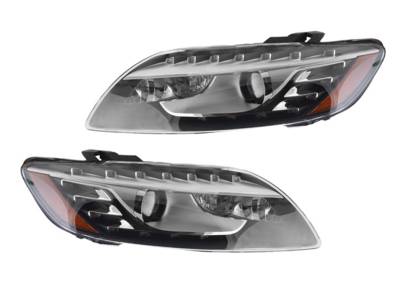 New Pair Of OEM Valeo Tri-Xenon Headlights Compatible With Audi Q7 Premium 10 4.2L 4L0941030al 44710