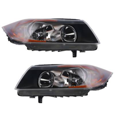 New OEM Valeo Halogen Headlight Pair Compatible With Bmw 328I 335Xi 2007-08 Bm2502133 63116942725