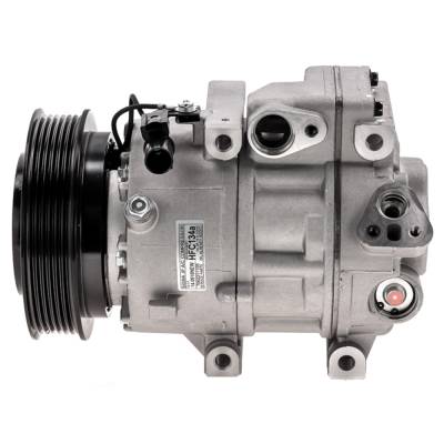 Rareelectrical - New A/C Compressor Compatible With Hyundai Santa Fe 2.7L 2007 2008 2009 - Image 2