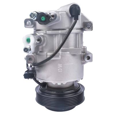 Rareelectrical - New A/C Compressor Compatible With Kia Hyundai Sportage 2010 2011 2012 2013 2014 2015 By Part - Image 1