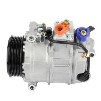 Rareelectrical - New A/C Compressor Compatible With Mercedes-Benz Sprinter 2007 2008 2009 2010 2011 2012 2013 2014 - Image 2