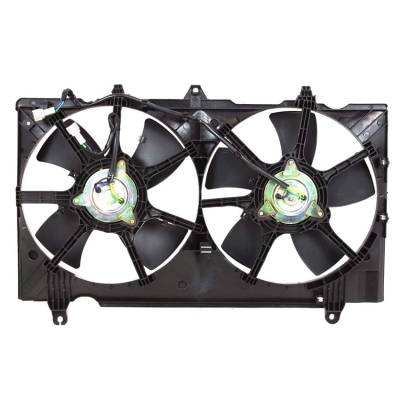 Rareelectrical - New Cooling Fan Compatible With Nissan 350Z Nismo Touring Enthusiast Coupe 2008 By Part Number - Image 1