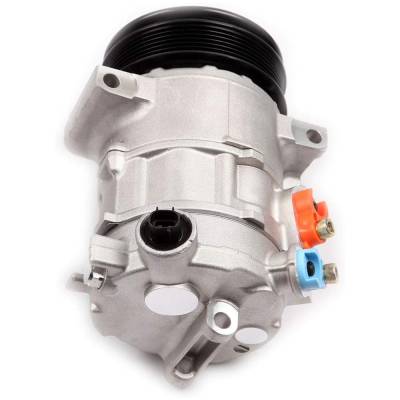 Rareelectrical - New A/C Compressor Compatible With Dodge Journey 2009 2010 2011 2012 2013 2014 2015 2016 2017 2018 - Image 1