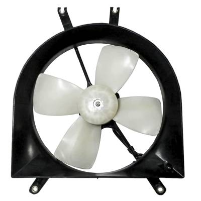 Rareelectrical - New Cooling Fan Compatible With Honda Civic Ex-R 1.6L 1595Cc 1999-2000 By Part Numbers 19015-P08-013 - Image 2