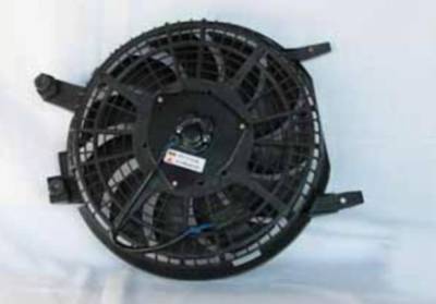 Rareelectrical - New Ac Condenser Fan Assembly Compatible With 1993-1997 Geo Prizm 94854252 94856278 Fa70085 - Image 1