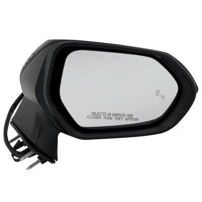 Rareelectrical - New Right Mirror Compatible With Toyota Corolla Hybrid Xle Sedan 4 Door 1.8L 2023 2024 By Part - Image 2