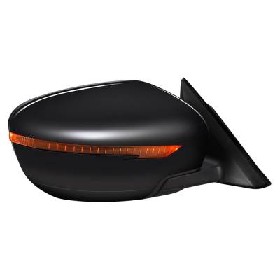 Rareelectrical - New Right Mirror Compatible With Nissan Rogue S Sv Sl Hybrid Sport Utility 4-Door 3.5L 2017 2018 - Image 2