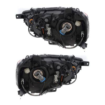 Rareelectrical - New Pair Of Headlights Compatible With Mitsubishi Outlander Es 2010 2011 2012 2013 By Part Numbers - Image 1