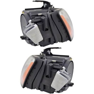 Rareelectrical - New Pair Of Headlights Compatible With Audi A4 Quattro Sedan 2012 2013 2014 2015 2016 2017 By Part - Image 3