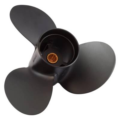 Rareelectrical - New Propeller Compatible With 8 - 15 Hp Johnson/Evinrude 2 Stroke 13 Spline 15 1974 1975 1976 1977 - Image 2