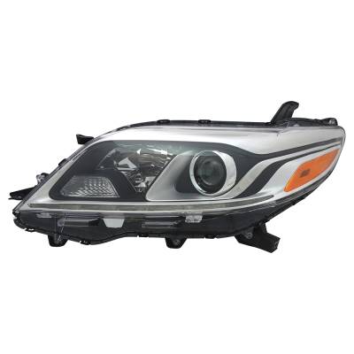 Rareelectrical - New Left Headlight Compatible With Toyota Sienna Se Mini Passenger Van 2015 2016 2017 2018 2019 By - Image 2