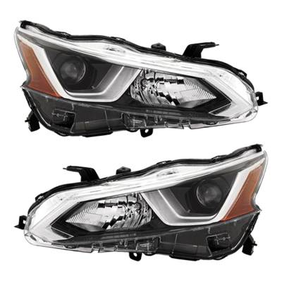 Rareelectrical - New Pair Of Headlight Compatible With Nissan Altima Sedan 2019 By Part Number 26010-6Ca0a 260106Ca0a - Image 2