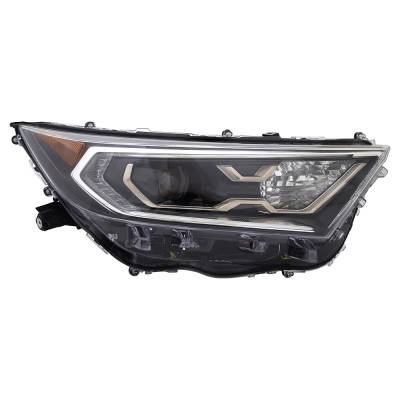 Rareelectrical - New Right Headlight Compatible With Toyota Rav4 Prime Se Sport Utility 4 Door 2.5L 2021 By Part - Image 4