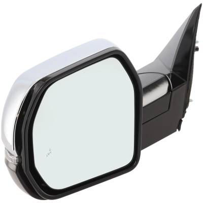 Rareelectrical - New Left Mirror Compatible With Toyota Tundra 3.4L 2022 2023 2024 By Part Numbers To1320438 - Image 1