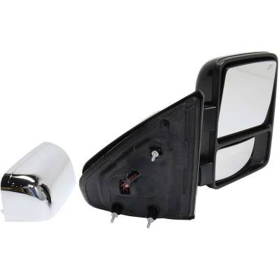 Rareelectrical - New Right Mirror Compatible With Ford F-150 2013-2013 By Part Numbers Fo1321480 Dl3z17682aa-Pfm - Image 1