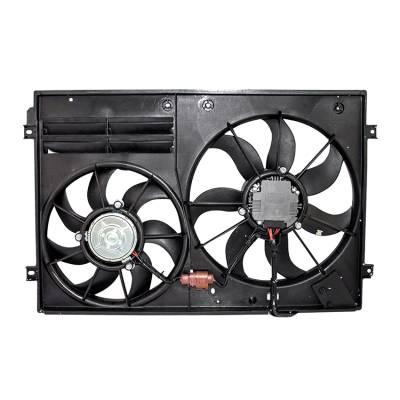 Rareelectrical - New Cooling Fan Compatible With Volkswagen Jetta 1.9L 2005-2007 By Part Number 1K0-121-205-Ad-9B9 - Image 1