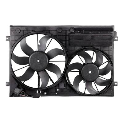 Rareelectrical - New Cooling Fan Compatible With Volkswagen Jetta 1.9L 2005-2007 By Part Number 1K0-121-205-Ad-9B9 - Image 2