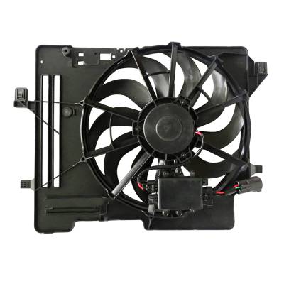 Rareelectrical - New Cooling Fan Compatible With Ford Focus Se Hatchback Sedan 1.0L Automatic Turbocharged 2016 By - Image 1