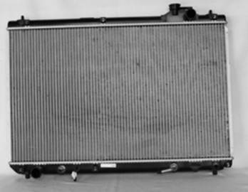 Rareelectrical - New Radiator Assembly Compatible With Lexus 99-00 Rx300 3.0L V6 2995Cc Lx3010112 2728 Lx3010112 - Image 1