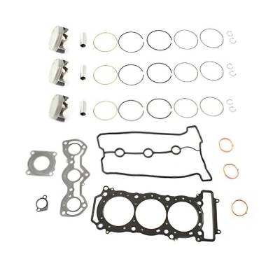 Rareelectrical - New 82Mm Bore Top End Rebuild Kit Compatible With Yamaha Ex Deluxe Vx Jet Blaster Ex Sport 210 Fsh - Image 1