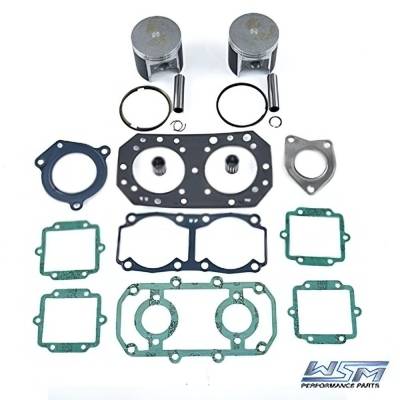 New 75Mm Bore Top End Rebuild Kit Compatible With Kawasaki Sx 550Cc Engine By 010-813-10