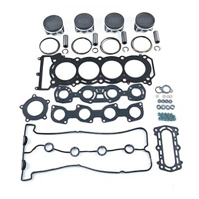 Rareelectrical - New Top End Rebuild Kit Compatible With Yamaha 255Xd 195 Fsh Sport 195 Fsh Deluxe Sx 195 255 Fsh - Image 2