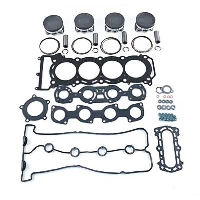 Rareelectrical - New Top End Rebuild Kit Compatible With Yamaha 275E 255 Fsh Sport H Ar 192 Fzr Ar 195 275Se Gp Gp-R - Image 1