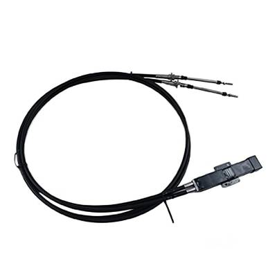 Rareelectrical - New Steering Cable Compatible With Yamaha 210 Fsh 210 Fsh Deluxe 210 Fsh Sport 1050Cc Engine By - Image 1
