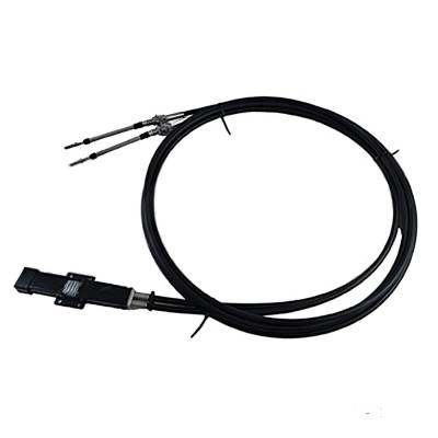 Rareelectrical - New Steering Cable Compatible With Yamaha 252S 252Se 252Xe 255Xe Ar 250 Sx 250 1800-1900Cc Engines - Image 1