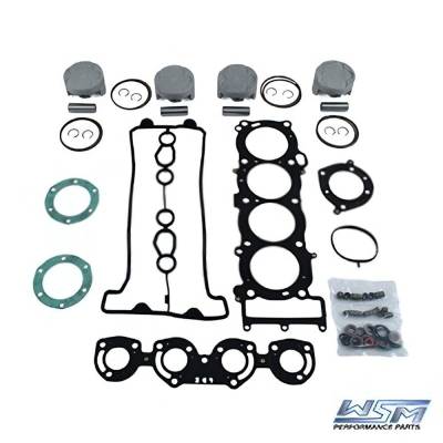 New 75.90Mm Bore Top End Rebuild Kit Compatible With Yamaha V1 Sport Vx Sport Vx Deluxe V1 Sx 210 Vx