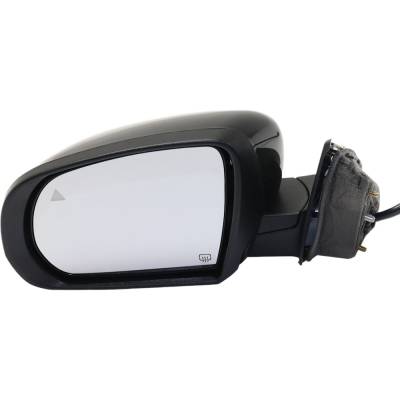 Rareelectrical - New Left Mirror Compatible With Jeep Cherokee 2.4L 3.2L 2014-2017 By Part Numbers Ch1320431 - Image 2