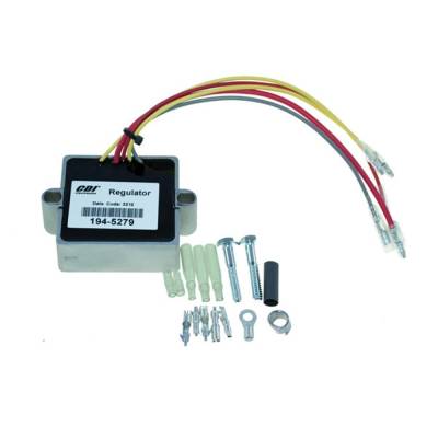 Rareelectrical - New Voltage Regulator Compatible With Chrysler/Force Mariner Mercury 2 Cyl 4 Stroke 25 Hp 4 Cyl - Image 2